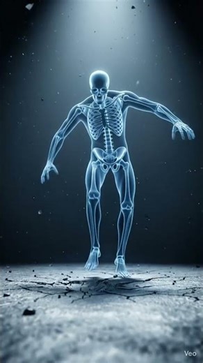 Human AI X-ray body #ai #humanbody #xray #superhero #funny #cartoon #viral #animation #comedy#ghost