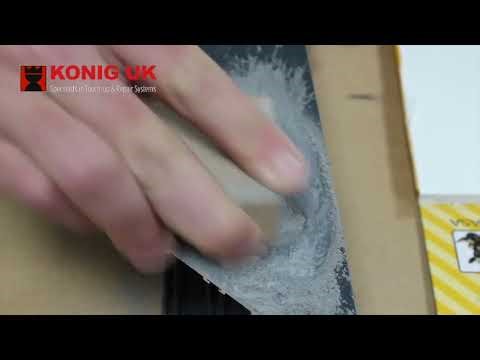 Konig UK Anthracite Grey Aluminium Repair Demonstration