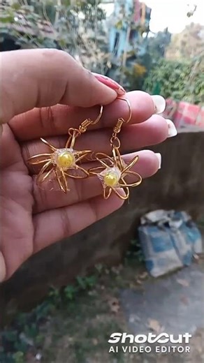 #diy tutorials #classy how to making beautiful earing your home