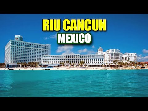 MEXICO: RIU CANCUN LUJOSO HOTEL TODO INCLUIDO 24 HORAS