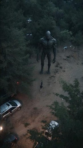 Campers Film Terrifying Humanoid Watching Them From Tree Line
