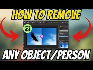 How To REMOVE Any Object or Person In Affinity! [Quickly Easy Tutorial]