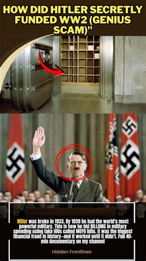 How "Hitler" Secretly Funded WW2 Genius Scam #hiddenfrontlines #worldwar2