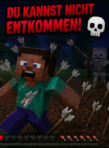 Java Skelette VS Bedrock Skelette 💀 🤬 #minecraft #memes #gaming