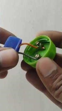 घर पर बनाया Electric Plug Experiment 😱⚡#homemade#diyexperiment#electric#shorts#innovation#india