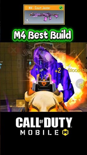 M4 new Build in Codm #codm #codmobile #callofduty #callofdutymobile #warzone #gaming #m4loadout #m4