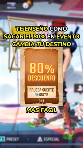 🔥How to get the 80% discount on the Change Your Destiny event in Free Fire #freefire