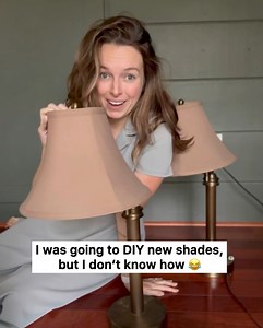 314K views · 7.4K reactions | I have no idea how to DIY prettier lamp shades, so I did this instead.  link to my shades: https://walmrt.us/3UXuc1b (not sponsored) | Maggie McGaugh | Facebook