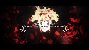 Aihara Mei on Instagram: "AE Tutorial - How to make Flower particles 3d in 2 MINUTE - all download link in my YT - follow and share if this is helpful PLS♥ - if u wanna buy my pf: https://payhip.com/V7er"