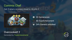 Commis Chef achievement in Overcooked! 2