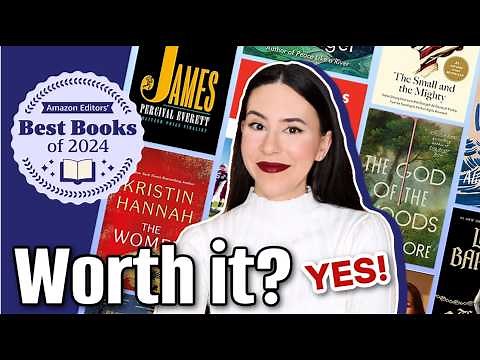 I Read the Best Books of 2024 (according to Amazon!) and Found 4 New Favorites!