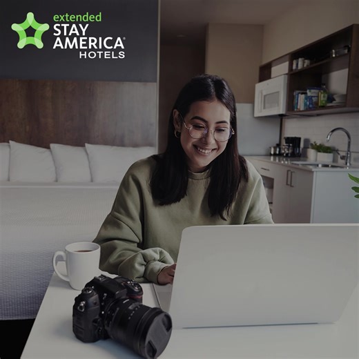 When you stay at Extended Stay America, you can stay longer and save more. Enjoy spacious suites, on-site guest laundry, fully-equipped kitchens and more great amenities. | Extended Stay America