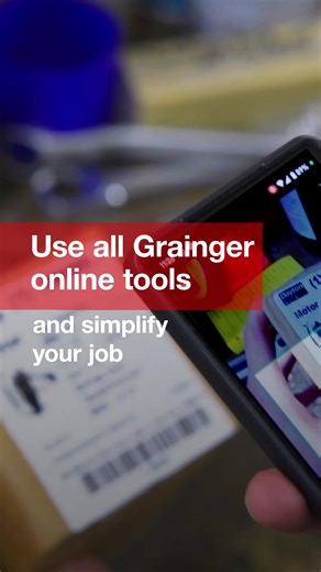 Make finding, ordering and managing what you need fast and effortless. Put Grainger’s digital solutions to work for you. | Grainger