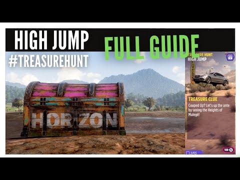 Forza Horizon 5 - Treasure Hunt: "High Jump" Treasure Hunt Full Guide