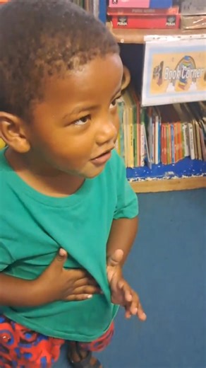 Bentley is learning to say his scripture. Scripture memorization forms part of our foundations at the school. Out of the mouths of babes. | Bethel Babes Educare Centre