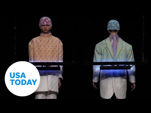 Japanese fashion brand shows off futuristic, color-changing clothes | USA TODAY