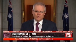 46K views · 110 reactions | Prime Minister Scott Morrison (ScoMo) joined Kochie to discuss the government's 'JobMaker program,' which will bring unions and business together with the goal of creating jobs. | Sunrise | Facebook