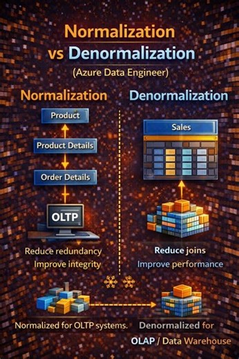 Normalization vs Denormalization