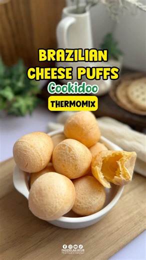 TM7/TM6: BRAZILIAN CHEESE PUFFS COOKIDOO THERMOMIX