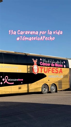 Grupo TUFESA presente en la 13ª Caravana por la vida. 💗 Es un honor poder sumarnos un año más a la lucha contra el Cáncer de mama. 🙌 ¡Muchas gracias por la invitación! Hospital San José Cd. Obregón 🎀 #TómateloAPecho #TufesaMueve #OctubreRosa | TUFESA