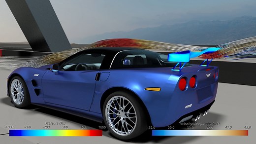Vehicle aerodynamics CFD simulation in Simcenter STAR-CCM  - Simcenter