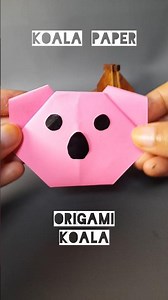 Origami Koala | how to make an origami koala | koala paper | how to fold koala paper | easy origami