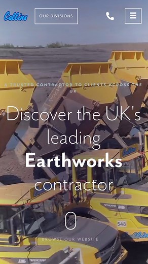 15K views · 319 reactions | Our new website is now live. You can check it out here  https://www.collinsearthworks.co.uk/ | Collins Earthworks Ltd | Facebook