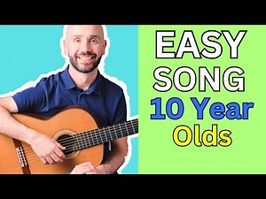 How To Play Guitar For 10 Year Olds [FIRST LESSON]