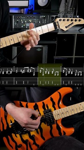 Accept - Balls To The Wall - Guitar Riff With Tab #guitar #accept #guitartabs #guitartutorial