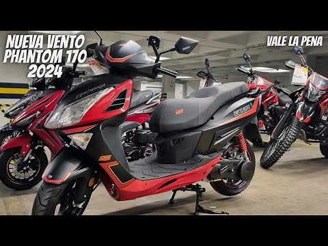 Nueva Vento Phantom 170 2024😱 // ¡La Mejor Motoneta que apuedes Comprar!🔥 // Vale la Pena💯