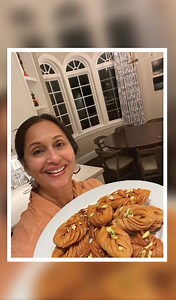 667K views · 18K reactions | It was my first attempt at making Champakali and I was truly impressed with the taste!  #happydiwali #diwali2022 #faral #festival #indianfestival #indiansweets #champakali #AshviniBhave | AshviniBhave | Facebook