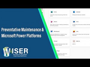 Preventative Maintenance & Microsoft Power Platforms