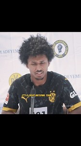 Karim Adeyemi elevates his game with a mix of fufu for speed and Amala for strength! ⚡💪 #soccernet #karimadeyemi #dortmund #ibadan #nigerianfood #amala #explorepage #fyp #nigeria #viral | SoccerNet NG