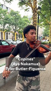 "Copines" - Aya Nakamura (violin cover) Tyler Butler-Figueroa, Violinist #afrobeats #reggaeton #Copines #ayanakamura #Violinist #TylerButlerFigueroa #TylerButlerFigueroaViolinist #AGT #GoldenBuzzer #jazz #randb #rnb #soul #RaleighNC #downtownRaleigh #Raleigh #NC #adambutlerfigueroa #kisuabutlerfigueroa #fyp Kisua Butler-Figueroa @topfans | Tyler Butler-Figueroa, Violinist