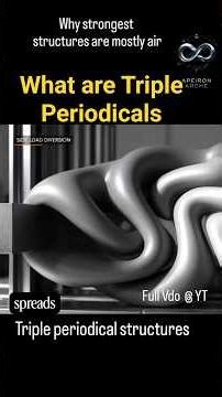 Supports independent triple periodical structures