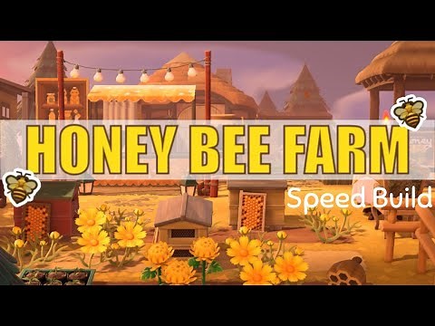 Honey Bee Farm | SPEED BUILD | Animal Crossing New Horizons