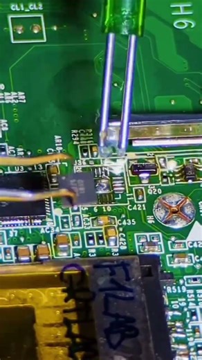 what actually happens inside your laptop during repair? #laptoprepair #techrepair #pcrepair