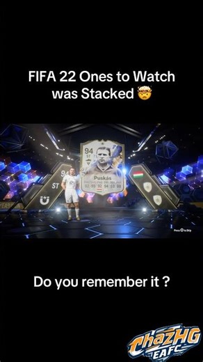 FIFA 22 Ones to Watch was Stacked 🤯 #shorts #fifa22 #onestowatch #nostalgia #blowup #fypシ #ea