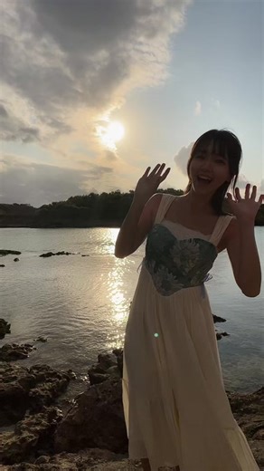 宮古島🏖 #宮古島 #海 #年末 #島ぐらし #宮古島ビーチ #沖縄 #一人旅女子 #旅 #100日チャレンジ #ワンピース #ミニワンピ #太もも