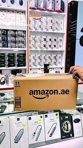 محمولهٔ تازه اجناس آمازون با تمام سفارشات مشتریان عزیز امروز به نیوتکنالوژی رسید! 📦✨ تمام اجناس اکنون آمادهٔ تحویل بوده و منتظر دریافت شما هستند. 🤝 با نیوتکنالوژی، تحویل مطمئن و تجربهٔ خرید حرفه‌ای همیشه در کنار شماست. 🛍️ ثبت سفارش: 00971586653301 معلومات بیشتر: 0774303132 - 0794303132 وب سایت: www.amazon.ae 🏢 گلبهار سنتر – نیوتکنالوژی C45 / D45 | New technology نيوتكنالوژي