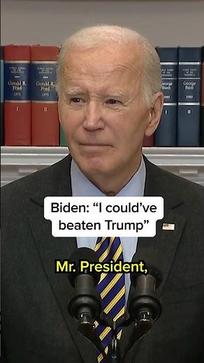 Biden: 'I could've beaten Trump'