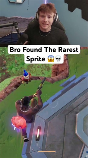Bro Found The Rarest Sprite 💀😱 #fortnite #fortniteclips #gaming