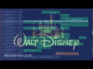 Walt Disney Pictures Logo: Garageband Variant