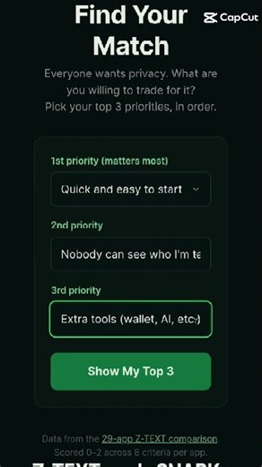 "Find Your Perfect Private Messenger — Try It" #messenger #Surveillance #Encryption #Z-TEXT