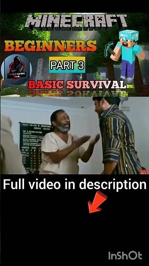 🌍 Minecraft Bedrock Edition Survival Guide for Beginners in part 3! 🪓⛏️ #minecraft #bedrock #gaming