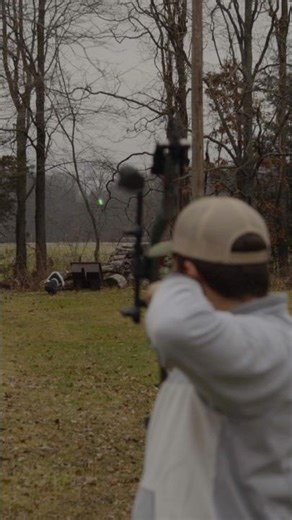 Some slow mo lighted knock action #archery #compoundbow #archerytrickshot #bowmar #slomo