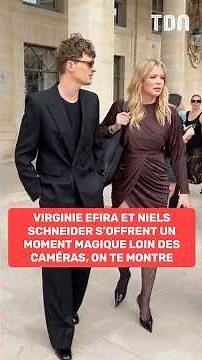 Virginie Efira and Niels Schneider enjoy a magical moment away from the cameras, we show you
