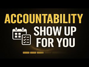 ACCOUNTABILITY: How to finally show up for yourself! (Professional Life Coach Edition)