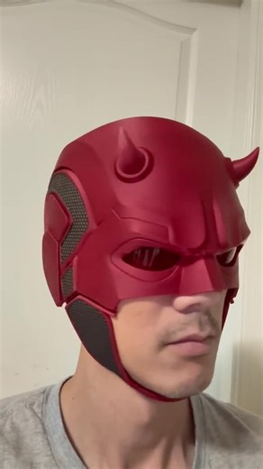 Daredevil Sideshow Wearable Helmet Mask Replica for Cosplayers Shadowland - Etsy