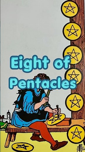 Eight of Pentacles Tarot Card Meaning | Tarot Archetype Series